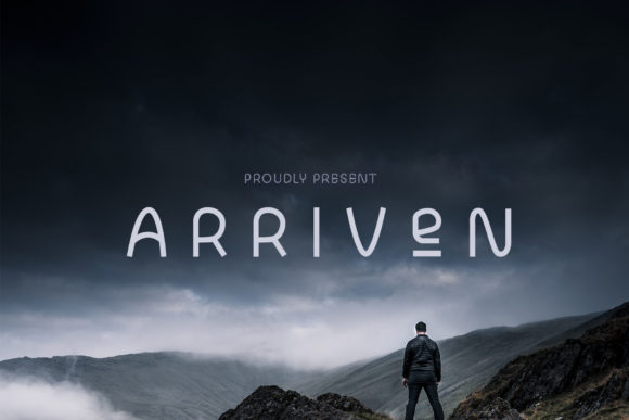 Arriven: A Cool, Indie Styled Font for Your Brand