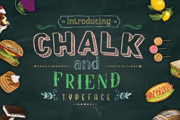 Chalk and Friend: A Versatile Display Font for Makers