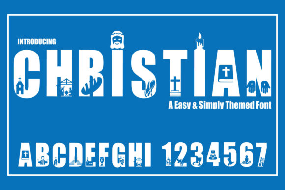 Christian: A Distinct and Religious Display Font for Web Design