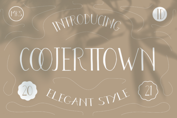Coojertown: The Elegant Display Font for Luxurious Branding