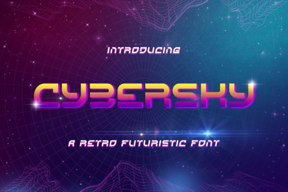 Cybersky: A Futuristic Display Font for Modern Marketers