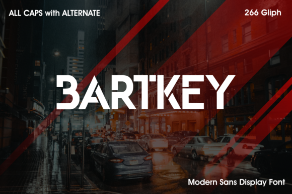 Discover Bartkey: The Bold Font for Your Brand