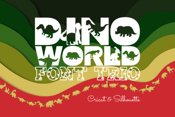 Discover Dino World Trio: A Versatile Font for Editorial Design