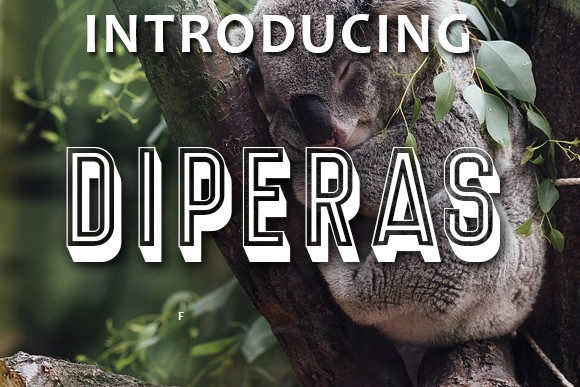 Discover the Creative Charm of Diperas Font