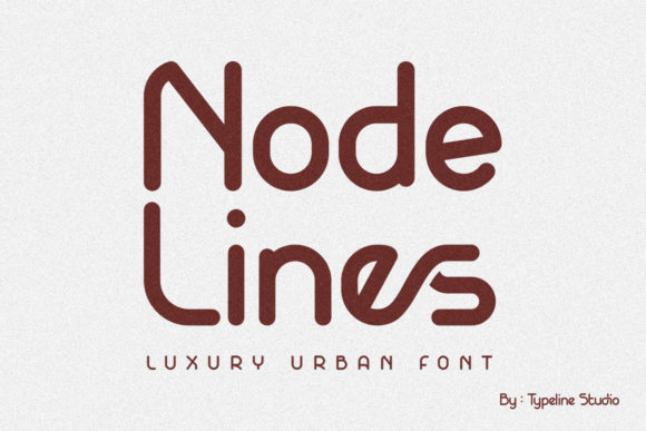 Elevate Your Web Design with Nodelines Font