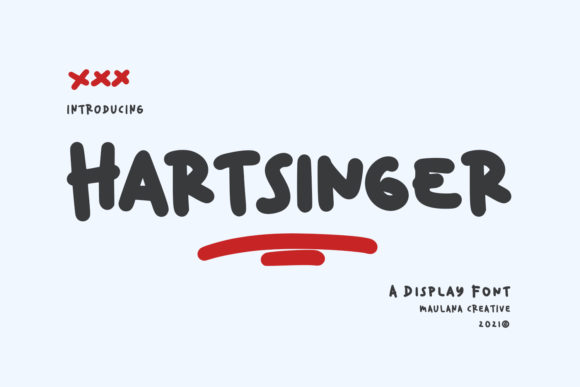 Enhance Your Brand with Hartsinger: A Friendly Display Font