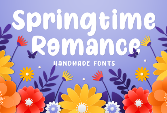 Enhance Your Brand with Springtime Romance Font