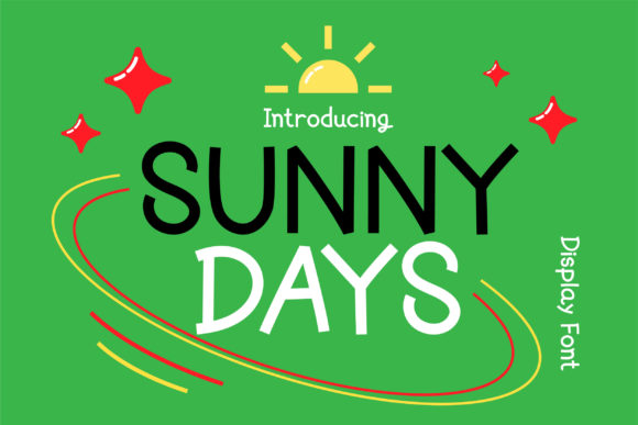 Enhance Your Brand with Sunny Days Font