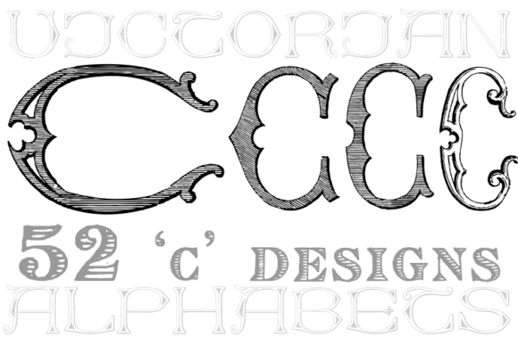Enhance Your Brand with Victorian Alphabets C Font