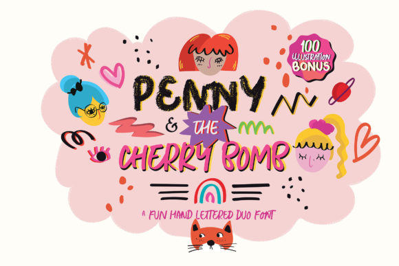 Enhance Your Campaigns with Penny the Cherry Bomb Font