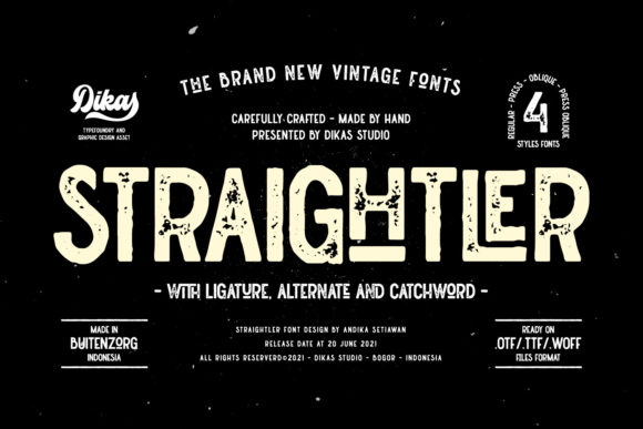 Enhance Your Web Design with Straightler Font