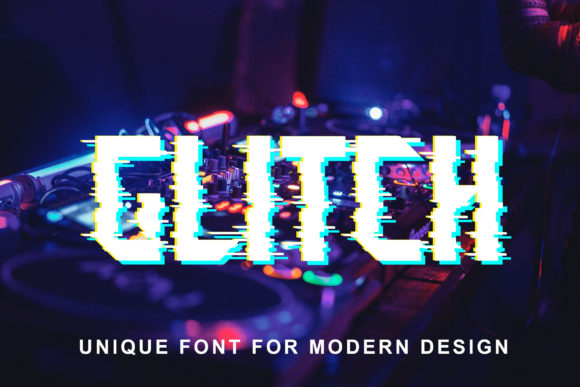 Glitch: A Bold and Assertive Display Font for Business