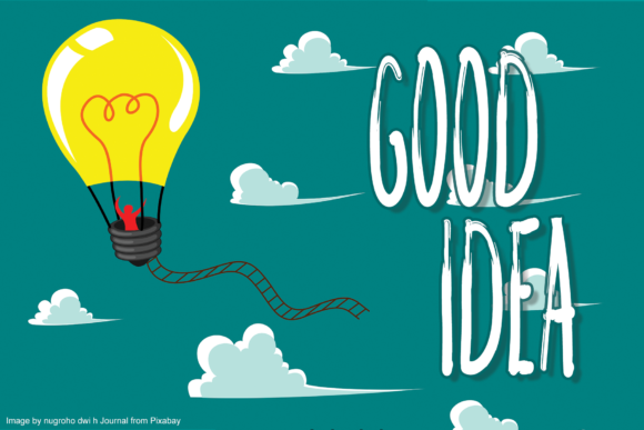 Good Idea: A Cool, Tall, Brushed Display Font for Creative Projects