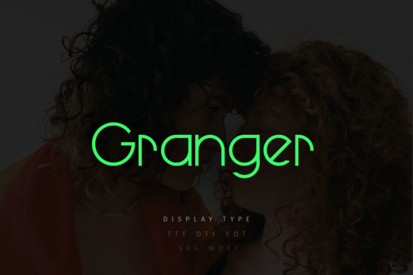 Granger: A Minimal and Thin Display Font for Creative Projects