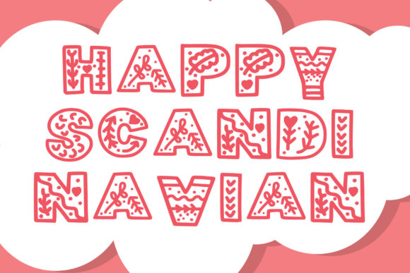 Happy Scandinavian: A Fun and Friendly Display Font