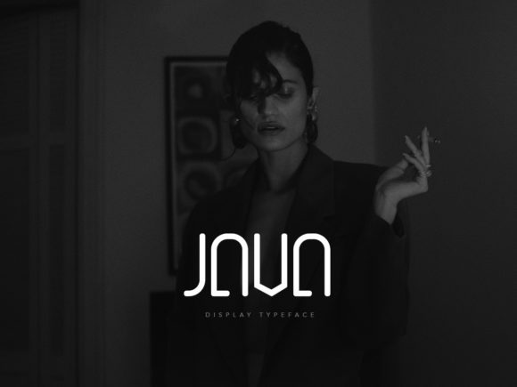 Java: A Futuristic Display Font for Modern Branding