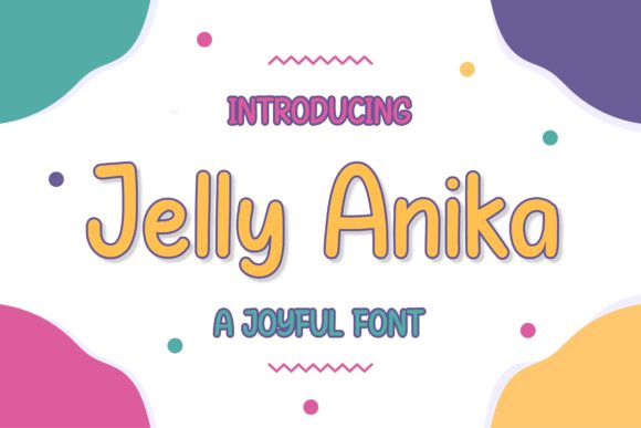 Jelly Anika: A Playful Display Font for Creative Campaigns