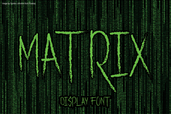 Matrix: A Bold and Cool Display Font
