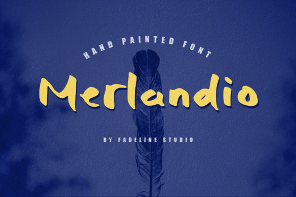 Merlandio: A Playful Display Font for Creative Projects