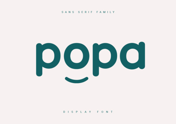 Popa: A Clean and Natural Font for Your Brand