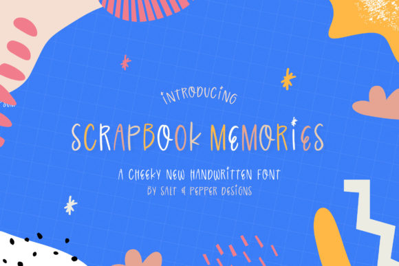 Scrapbook Memories: A Sweet and Friendly Display Font