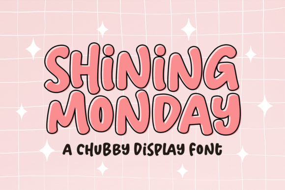 Shining Monday: A Playful Font for Engaging Branding