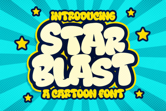 Star Blast: The Perfect Font for Playful and Authentic Branding