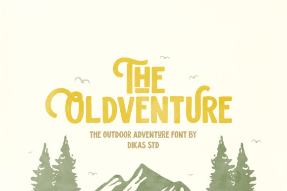 The Oldventure: A Clean and Vintage Display Font