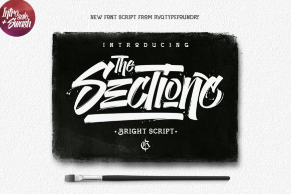 The Sectione: A Fierce and Authentic Display Font