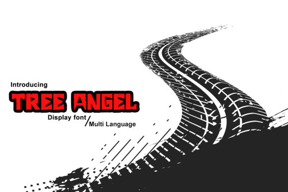 Tree Angel: A Bold and Thick Display Font for Makers
