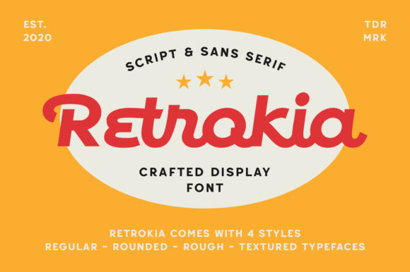 Unleash Creativity with Retrokia: A Bold and Nostalgic Font