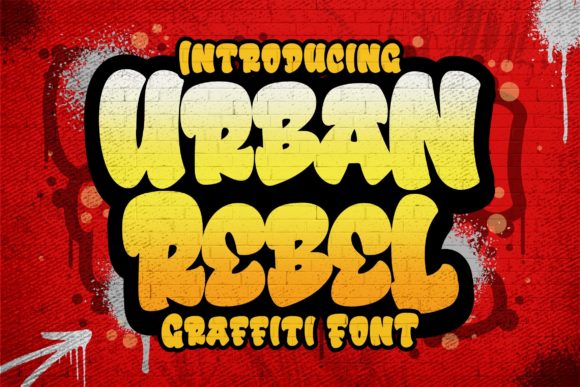 Urban Rebel: The Bold Graffiti Font for Eye-Catching Campaigns