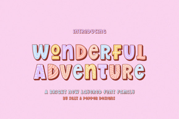 Wonderful Adventure: A Playful and Authentic Font for Creative Projects